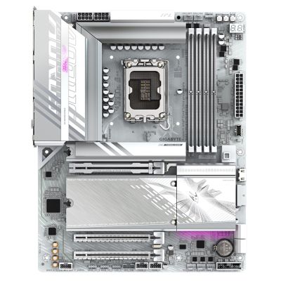 2. GIGABYTE B860 AORUS ELITE WIFI7 ICE Intel B860 LGA 1851 (Socket V1) ATX