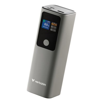 3. Verbatim 32269 bank mocy Litowo-jonowa (Li-Ion) 27000 mAh Szary