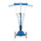 19. Hulajnoga 3-kołowa Globber Foldable Lights Navy Blue Jr 437-100