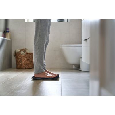 10. ELDOM INTELIGENTNA WAGA OSOBOWA TWO610 ILIIE DO 180 KG, WSKAŹNIK BMI ,BMR,LBM APLIKACJA KOMPATYBILNA Z SYSTEMAMI ANDROID ORAZ