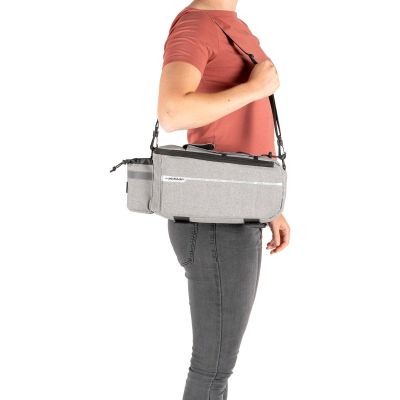 8. TORBA SAKWA TERMICZNA NA ROWER MOCOWANIE NA TYŁ BAGAŻNIK 7L DUNLOP