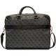 3. Torba Guess 4G Printed Stripes na laptopa 16" - czarna