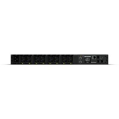 CyberPower PDU41005 rozdzielacz zasilania PDU 8 x gniazdo sieciowe 1U Czarny