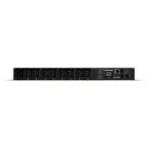 CyberPower PDU41005 rozdzielacz zasilania PDU 8 x gniazdo sieciowe 1U Czarny