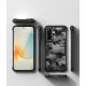 4. Etui Ringke Fusion X na Samsung Galaxy A57 5G - czarno-szare