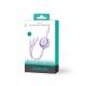 5. Kabel Joyroom Colorful Series S-A40 zwijany 3w1 USB-A - USB-C / Lightning / micro USB 1m - fioletowy