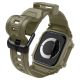 10. Pasek Spigen Rugged Armor ”Pro” na Apple Watch 10 (46 MM) - zielony