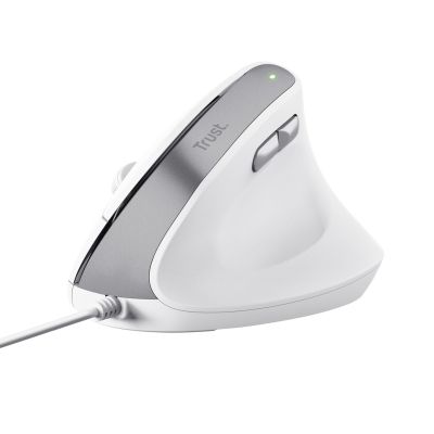 6. Mysz Trust BAYO II ERGONOMIC White