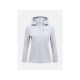 Bluza damska PEAK PERFORMANCE W Trail Polartec Power Grid Zip Hood kolor szary