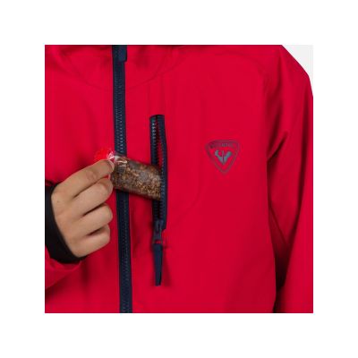 5. Kurtka Rossignol Jr Wispile Jkt czerwony
