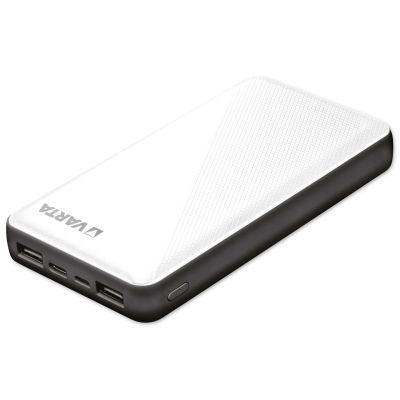 Varta Energy 20000 Litowo-polimerowy (LiPo) 20000 mAh Czarny, Biały