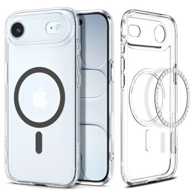 Etui Spigen Ultra Hybrid MagSafe na iPhone 17 Air - przezroczysto-szare