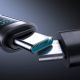 5. Kabel Joyroom S-A16 Pro Prism Series 100W USB-C - USB-C z wyświetlaczem cyfrowym 1,2m - czarny