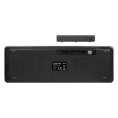 4. LogiLink ID0188 klawiatura Dom RF Wireless QWERTZ Czarny