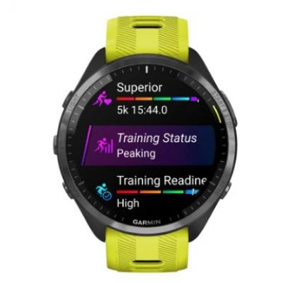 2. Zegarek sportowy Garmin Forerunner 965 jaskrawożółty