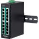 5. TRENDnet Industrie Switch 16 Port Gbit PoE+  DIN-Rail Metall
