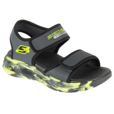 Skechers S-Lights: Sola Glow Sandal - Fusion Brights 407032L-CCBK Szare 28