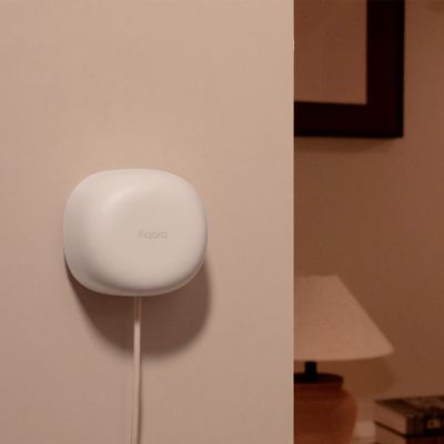 6. Aqara Presence Sensor FP1E | Czujnik obecności | Zigbee 3.0, Matter, zasięg 6m, 120 stopni