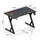 9. Biurko gamingowe Huzaro Hero 2.4 RGB Black
