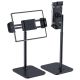 12. Acefast teleskopowy uchwyt do telefonu i tabletu (135-230mm szer.) na biurko 360° czarny (E4 black)