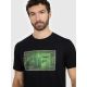 4. T-shirt regular z nadrukiem męski 4F 4FRAW25TTSHM3612-20S
