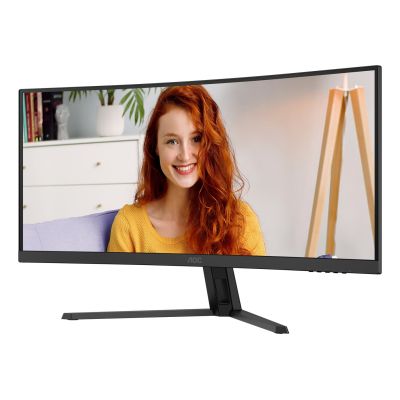 13. AOC B3 CU34B3E monitor komputerowy 86,4 cm (34") 3440 x 1440 px Wide Quad HD LED Czarny