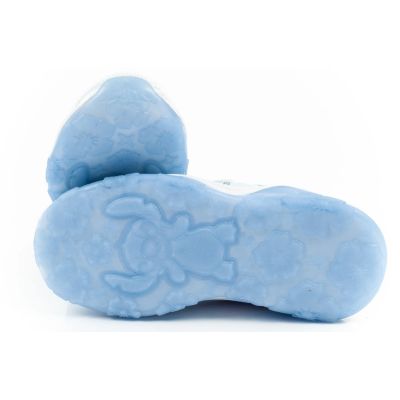 9. Leomil buty sportowe dziecięce sneakersy Stitch lekkie na rzep LED niebieskie