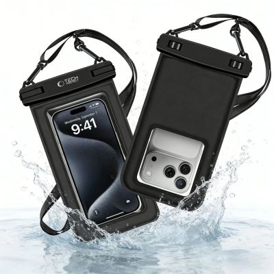 2. Etui Tech-Protect UWC7 wodoodporne 6.9" - czarne