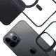 11. Etui 3mk Satin Armor MagCase z MagSafe na iPhone 12 Pro Max - przezroczyste z czarną ramką