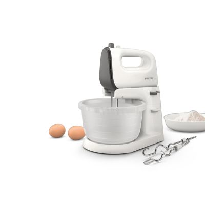 20. Philips Viva Collection HR3745/00 mikser Mikser stojący 450 W Szary, Biały