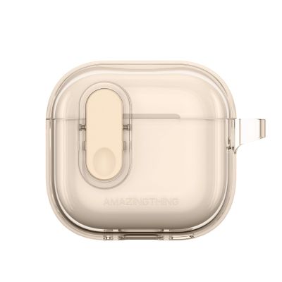 2. Etui AMAZINGTHING Minimal Case do AirPods 4 – pustynne