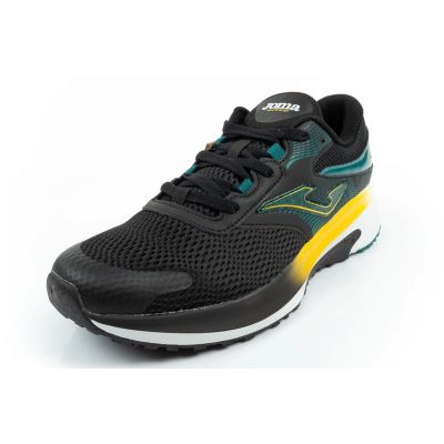 3. Joma buty sportowe do biegania męskie Active wygodne wytrzymałe czarne niebieskie