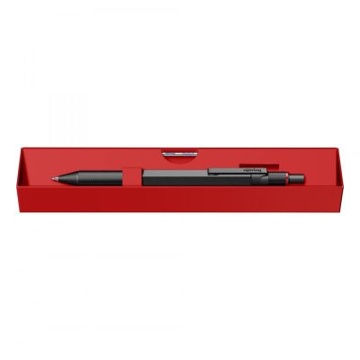 3. Długopis i ołówek trzy w jednym MULTIPEN Rotring 600 Czarny