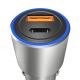 2. Dudao ładowarka samochodowa USB / USB Typ C Power Delivery Quick Charge 22,5 W szary (R4PQ)