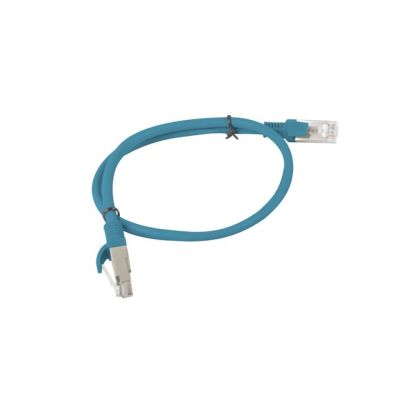 2. Kabel UTP Lanberg PCU5-10CC-0050-B (RJ45, U/UTP - RJ45, U/UTP ; 0,50m; UTP; kat. 5e; kolor niebieski)