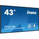 4. Monitor Iiyama 43 LH4360UHS-B2AG HDMI USB - 107.9 cm - 42.5"