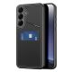 13. Etui Dux Ducis Rafi II na Samsung Galaxy S25+ z podstawką i portfelem - czarne