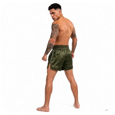 2. Spodenki tajskie męskie ARMY GREEN V1 COMBATWEAR | DBX Bushido