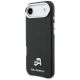2. Etui Karl Lagerfeld Karl & Choupette Head Pins Saffiano MagSafe na iPhone Air - czarne