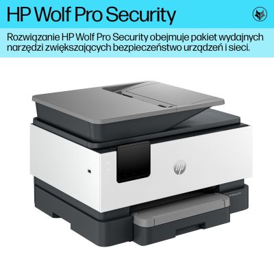 9. HP OfficeJet Pro 9120b Bezprzewodowe All-in-One W kolorze Drukarka, Drukowanie dwustronne; Kopiowanie, skanowanie