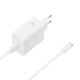 2. Ładowarka sieciowa OPPO VCBAOBEH 100W USB-A z kablem USB-A - USB-C - biała