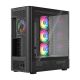 14. MODECOM OBUDOWA VOLCANO AQ 300 ARGB MIDI CZARNA