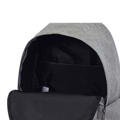 3. Plecak szkolny miejski Tommy Hilfiger Equestrian TH Groom Backpack 22L Szary - TH14UBAG987-027