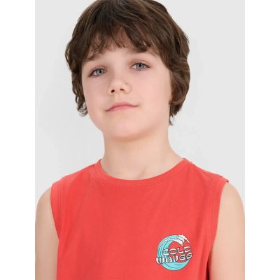 5. Koszulka 4F Jr 4FJWSS25TSLEM162-63S