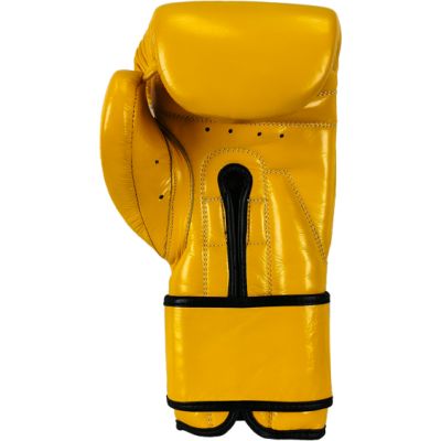 14. Rękawice bokserskie skórzane RBT-MEX 12 oz żółte