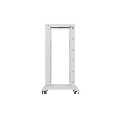 10. Rack otwarty 19" 27U 600x800 szary LANBERG
