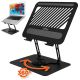 MEDIA-TECH REGULOWANA, OBRACANA, ERGONOMICZNA PODSTAWKA POD LAPTOPA LAPTOP STAND ROTO MT2662