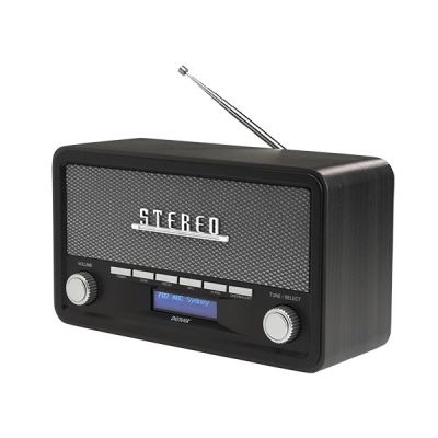8. Radio Denver DAB-18 Retro Bluetooth - DAB/DAB+/FM - Stereo - Szare