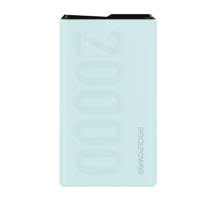 RealPower PB-20000PD+ Nutopia 20000 mAh Niebieski
