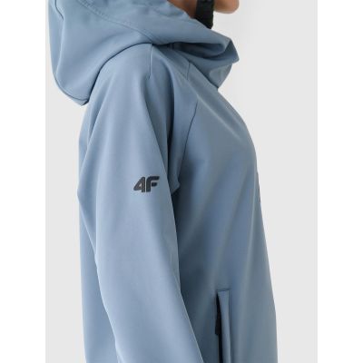 3. Bluza snowboardowa z softshellu membrana 5000 damska 4F 4FWAW24TSOFF289-32S